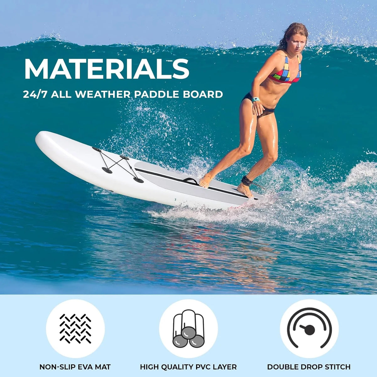 10FT Inflatable Stand-up Paddle Board G934