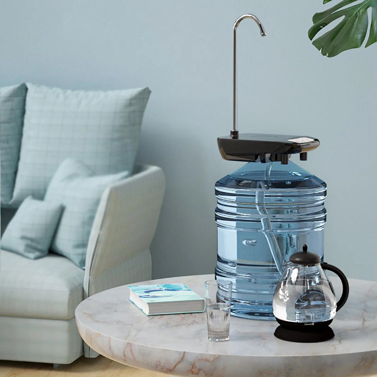 Portable Rechargeable Water Bottle Pump Dispenser Q396